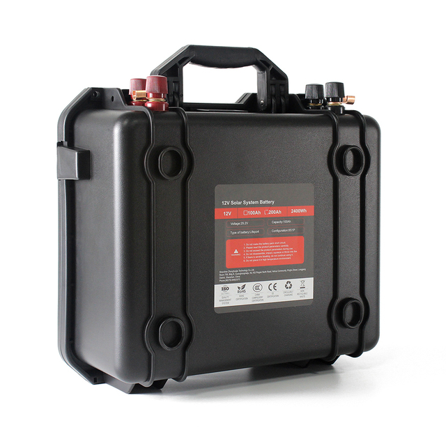 Solar Energy 12V 200Ah Lifepo4 Batteries 12.8V 12V 100ah 200ah Lithium Ion Battery Pack for Energy Storage System