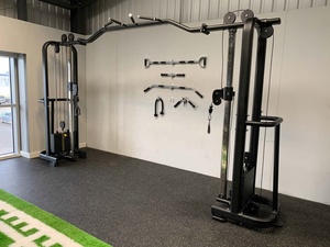 Macchina Crossover a Cavi con Doppia Puleggia Regolabile, Attrezzatura Commerciale per Palestra e Fitness con Barra per Trazioni, Certificazione CE ISO OEM - Product Image 3