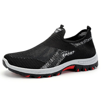 Chaussures de marche pour hommes, confortables, légères, respirantes, chaussures en maille décontractées, baskets de tennis, de gym et de course