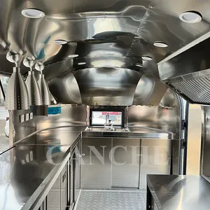 Camion de restauration mobile personnalisé aux normes européennes pour la vente de burgers de rue et de snacks en extérieur - Product Image 6