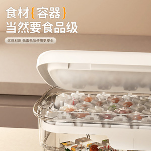 Lidded Ice Cube Mold With Press Function Food Grade Plastic Ice Tray For Home Use Ice Storage Box Ice Maker - Product Image 4