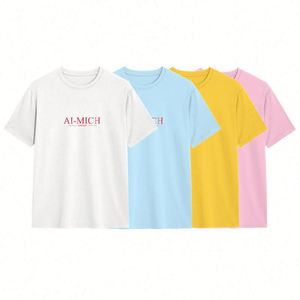 Design Factory Supplier Regular Oversized 100% Premium Cotton Boxy Cropped <b>Shirt</b> with logo Printing - Product Image 3