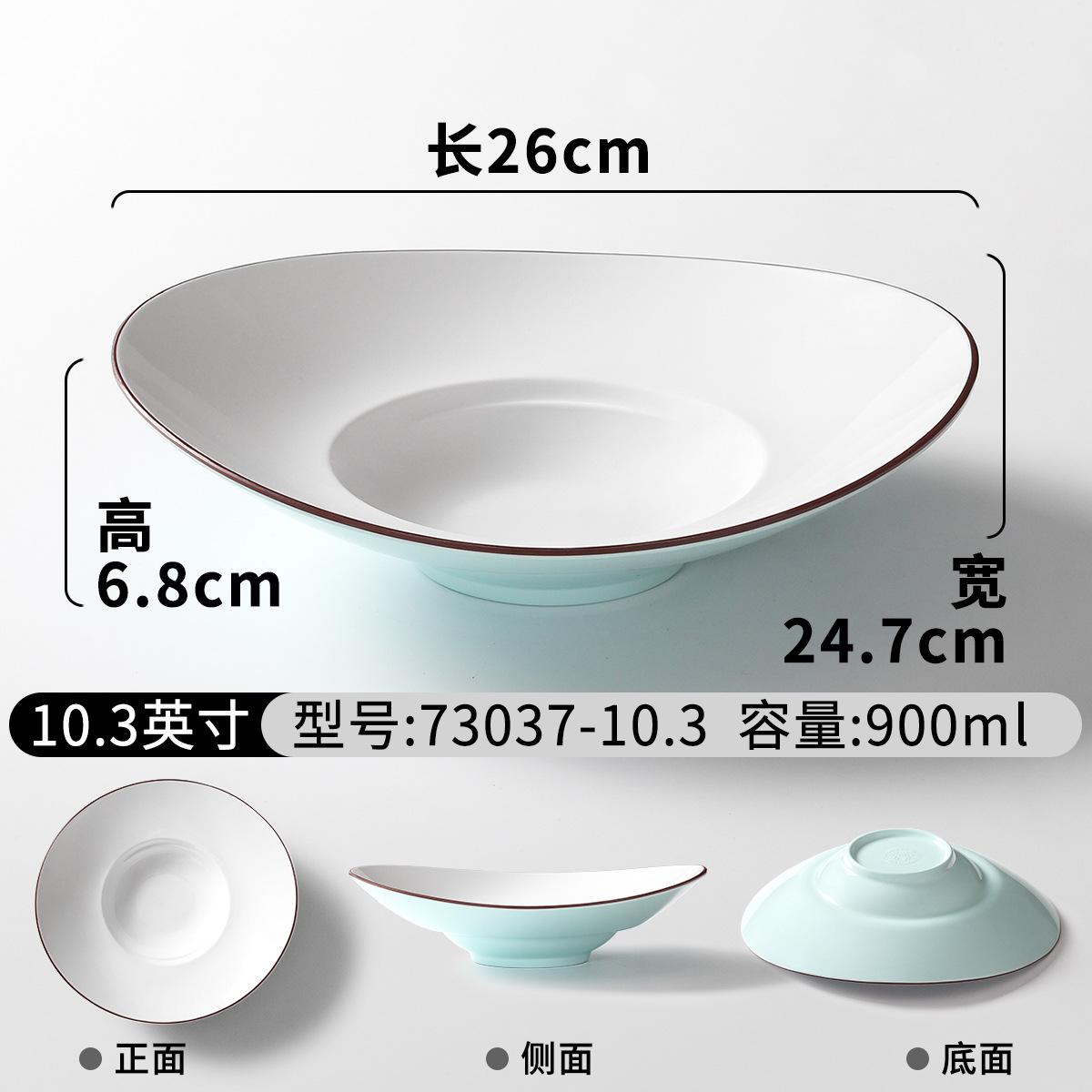 73037-10.3 สีฟ้าอ่อนและสีขาว