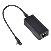 Convertidor de controlador PoE a precio de fábrica/USB C A Adaptador Ethernet PROCETR J45 adaptador de Internet controlador POE SDAPO PD2CAT-20V