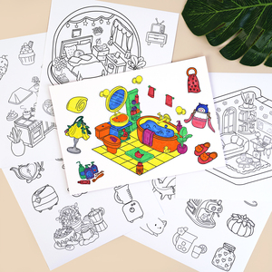 Kit di Attività e Giochi Creativi per Bambine: Libro da Colorare con Adesivi per Progetti Fai-da-Te, Regalo per Natale, Compleanno o Festività - Product Image 2