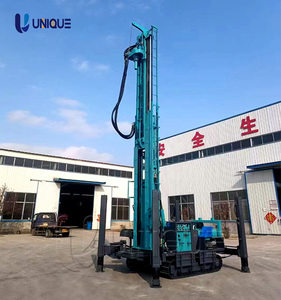 Máquina perforadora de pozos, plataforma de perforación de agua de 400m para suministro de agua de fábrica, plataforma de perforación de pozos de oruga de alta eficiencia - Product Image 5