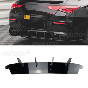 Diffuseur de pare-chocs arrière, séparateurs latéraux arrière, spoiler et protection de pare-chocs arrière pour Mercedes-Benz CLA-Class C118 CLA35 CLA45 AMG - Product Image 1