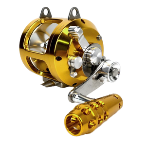T-<span class=keywords><strong>Bar</strong></span> Jigging eau salée thon Buster pêche à la traîne <span class=keywords><strong>moulinet</strong></span> 45kg puissance bateau coulée roue carbone métal levier système de traînée pour la pêche - Product Image 1