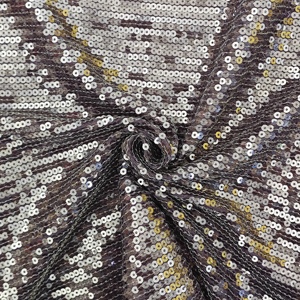Le tissu à paillettes de mode est utilisé dans le <span class=keywords><strong>domaine</strong></span> des vêtements - Product Image 3