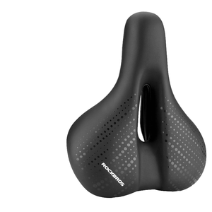 Oversize Thickened Absorbing <b>Ball</b> Memory Foam Wide <b>Massage</b> Simple Bicycle Saddle PU Leather Mountain Cycling Seat - Product Image 4