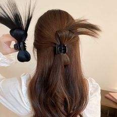 Uso diario Human Cupine Black Hair Clip Trendy 1P Wit Accesorio para el cabello - Product Image 1