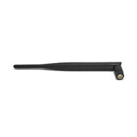 Antena WiFi Omnidireccional Plegable de Doble Banda 2.4G 5.8G 5db con Conector RP-SMA para Enrutador Linksys TP-Link