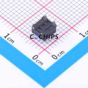 TS4538B3JTP 250gf 121 Tactile Switch SMD Switch Single Pole Single Throw Round Button 2.5N Horizontal Mount - Product Image 2
