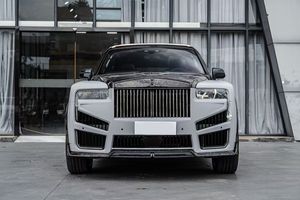 Custom-Fit Dry Carbon Fiber MS Style Self-Adhesive Body <b>Kits</b> <b>Rolls</b>-Royce Cullinan New Condition Front Lip Side Skirt Bumper - Product Image 2