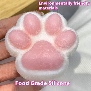 Rongtai Ensemble de jouets de décompression en silicone DIY en forme de patte de chat unisexe pour les 14 ans et plus - Product Image 3