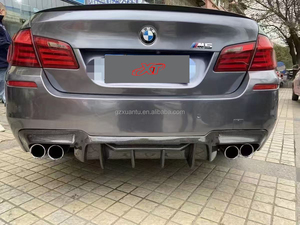 Labio de parachoques de fibra de carbono para <span class=keywords><strong>BMW</strong></span> 5 Series F10 <span class=keywords><strong>M5</strong></span> Competition Spoiler difusor trasero Bodykit 10-16 - Product Image 4