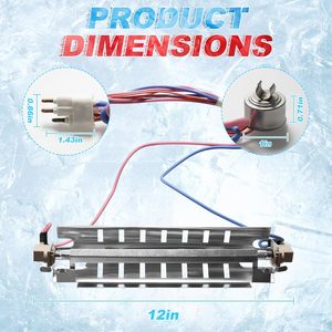 WR51X10029 Serpentín Evaporador para Refrigerador, Pieza de Repuesto de Aleación de Aluminio, 110-120 V, Eléctrico, Alta Eficiencia, Uso Doméstico - Product Image 6