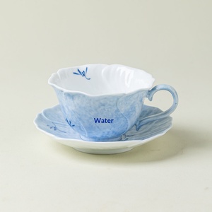 Taza de Café Pintada a Mano, Exquisita Taza de Cerámica para el Hogar, Serie de Tazas de Agua, Taza de Té de Regalo, Cuchara Pistil - Product Image 4