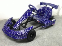 La roue avant Dp-12 8 pouces, la roue arrière 6.5 pouces électriques vont le kart 36V 3.6Ah vont le buggy de kart vont le kart