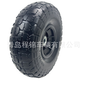Qingdao chengjin ยางโฟม PU ขนาด10นิ้ว4.10/3.50-4สำหรับรถลากในสวน - Product Image 4
