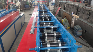 U phần bên hướng dẫn lạnh cuộn hình thành thiết bị cho màn trập cửa đường sắt Khung máy làm - Product Image 4