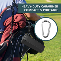 Vente flash Kit d'entraînement de golf haut de gamme Meilleurs accessoires de golf Lave-balles et serviette pour sacs ou chariots