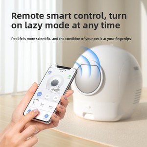 Nuevo Diseño Mejorado de Segunda Generación, Caja de Arena para Gatos Esférica Extra Grande, Automática, con Control por Aplicación, Inteligente - Product Image 5