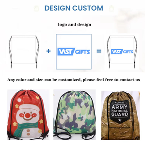 Eco-friendly Recycling Gift Sports Fitness Bag Cotton Canvas Cork Custom Printed <b>Backpack</b> Rope Bag Shopping Bag - Product Image 4