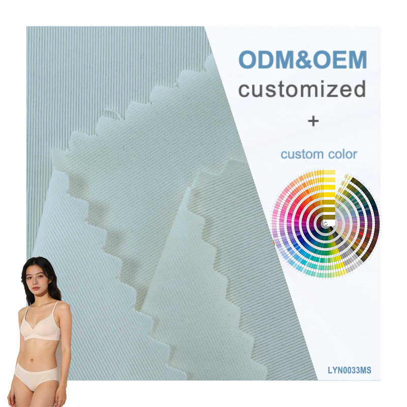 Soft Touch Stretch Breathable Matte Nylon Spandex Knit Fabric Very Lightweight for Underwear Sleepwear Seamless Apparel Garments