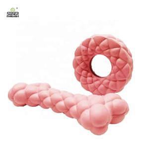 Giocattolo da masticare per cani rosa gomma naturale riciclabile produttore Designer giocattoli per cani da compagnia giocattoli da masticare per ossa - Product Image 4