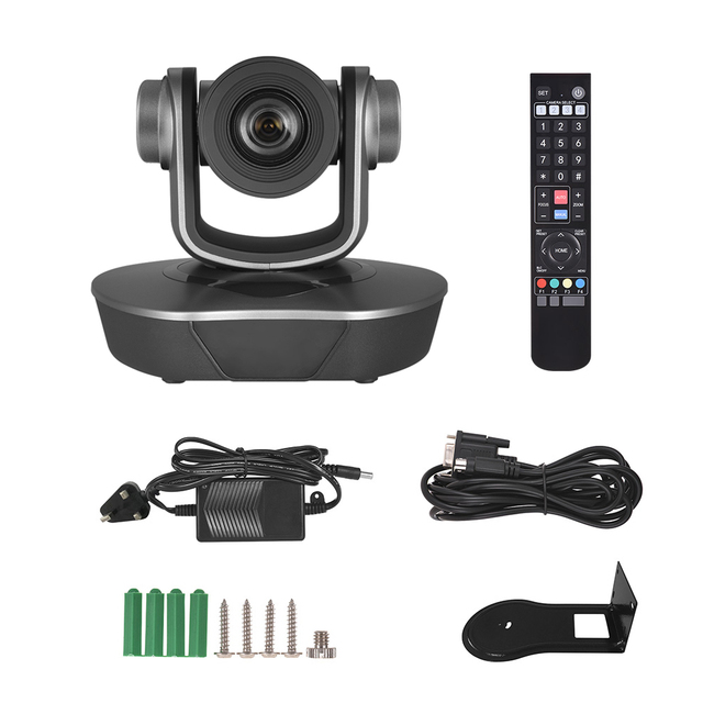 2024 Hot Sales CMOS Sensor 1 Year Warranty 1080P Auto Focus HD PTZ Video Conference Camera for Business Meetings