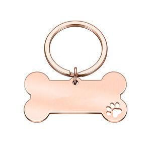 Jinruixiang Dubbelzijdige Sublimatie Huisdier Tags - Laser Gravure Metalen Blanks Voor Honden, Katten En Vogels - Product Image 4