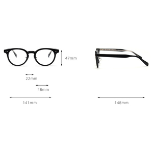 New Vòng Kính mắt khung Ý <span class=keywords><strong>Made</strong></span> 2025 Chất lượng cao Eyewear ánh sáng màu xanh kính Acetate khung quang học - Product Image 4