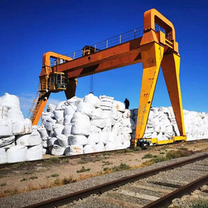 Grúa pórtico de doble viga de servicio pesado con carro para cabrestante, capacidad de 5t-300t, montada sobre rieles, para exteriores, grúa de puente móvil para fábrica - Product Image 4
