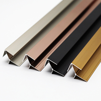 Tira de metal para revestimiento exterior de moldura de pared de aluminio al por mayor