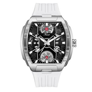 Relojes Mecánicos Samurai Japoneses Tourbillon Reloj de Pulsera Automático de Lujo con Caja de Acero y Esfera Calada para Hombre - Product Image 3