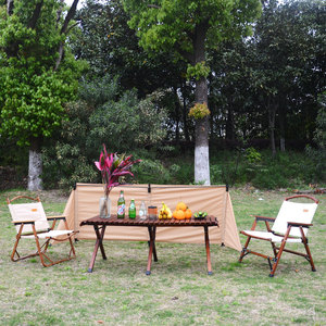 <span class=keywords><strong>Tenda</strong></span> singola in tela di cotone 1-2 persone per esterni pieghevole Privacy schermo quattro stagioni parabrezza per spiaggia campeggio Windbreak Stock - Product Image 3