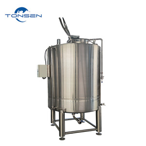 Réservoir de mélange en acier inoxydable avec agitateur Équipement de mélange pour boissons et vins liquides - Product Image 4