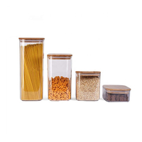 Bocaux en verre de 700-1400 ml / Bocaux cylindriques en verre / Fournisseurs de bocaux en verre