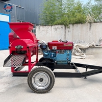 Petite batteuse de maïs diesel décortiqueuse de maïs machine à éplucher le maïs sucré