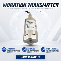 MVT100 : Capteur de vibration intégré à deux fils 4-20 mA, transmetteur de vitesse de vibration pour la surveillance des vibrations des compresseurs, ventilateurs, refroidisseurs