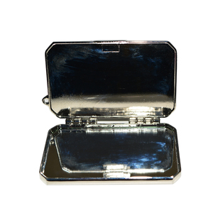 Biểu Tượng Tùy Chỉnh Mini Thẻ Kinh Doanh Nhỏ Gọn Một Bên Gấp Gương Trang Điểm Thép Không Gỉ Túi Xách Tay Gương - Product Image 1