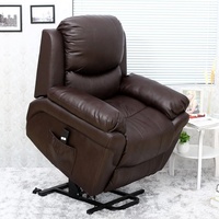 Geeksofa-Silla elevadora de potencia con Motor OKin Dual ajustable, diseño de lujo, con gran WingBack personalizable y función de masaje