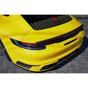 Nouvel Aileron Arrière Sport en Fibre de Carbone Humide 2019-2024, Accessoire de Mise à Niveau Léger et à Adaptation Précise pour 911 992 OUER - Product Image 5
