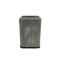 Accessoire de bain de style classique accessoires de meubles de salle de bain 8 pièces accessoires de salle de bain en résine articles avec effet marbre