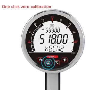 Manómetro de Presión Absoluta Hidráulico de Agua, Manómetro Digital de Acero Inoxidable, Resistente a Impactos, Alta Precisión, <span class=keywords><strong>200</strong></span> PSI o más - Product Image 3