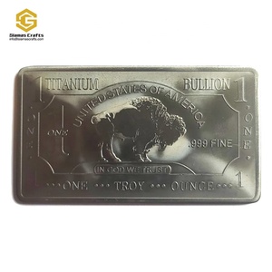 1 oz trâu Ấn Độ. 999 thanh thỏi Titan tốt - Product Image 3