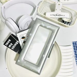 Album photo Ailes d'ange argentées à quatre compartiments, 40 emplacements pour cartes, Organisateur de cartes K-Pop de haute qualité pour bandes photo à 4 panneaux - Product Image 6