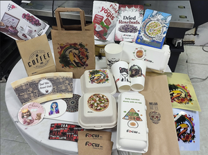 Imprimante numérique à jet d'encre à plat de haute qualité, nouvelle, à passage unique, avec garantie d'un an, pour l'impression de sacs en papier et de boîtes à pizza - Product Image 2