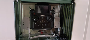 Transmisor de Radio Flysky FS-PL18 EV 2.4G 18CH, Receptor FS-FGr12B, Pantalla Táctil TFT HVGA de 3.5 Pulgadas para Piezas de Drones de Carreras FPV, DIY - Product Image 3